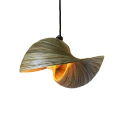Abat-Jour Coquillage En Bambou 50 Cm-Sélectionné par Fleux Discount