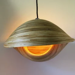 Abat-Jour Coquillage En Bambou 50 Cm-Sélectionné par Fleux Discount