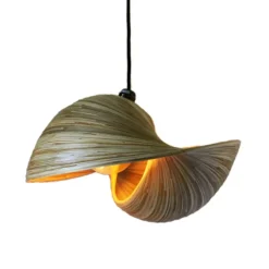 Abat-Jour Coquillage En Bambou - 60 Cm-Sélectionné par Fleux Clearance