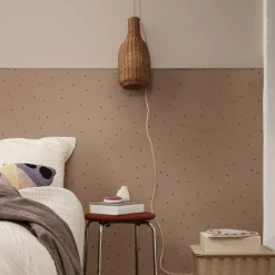 Abat-Jour Suspension Bouteille Rotin - Naturel-Ferm Living New