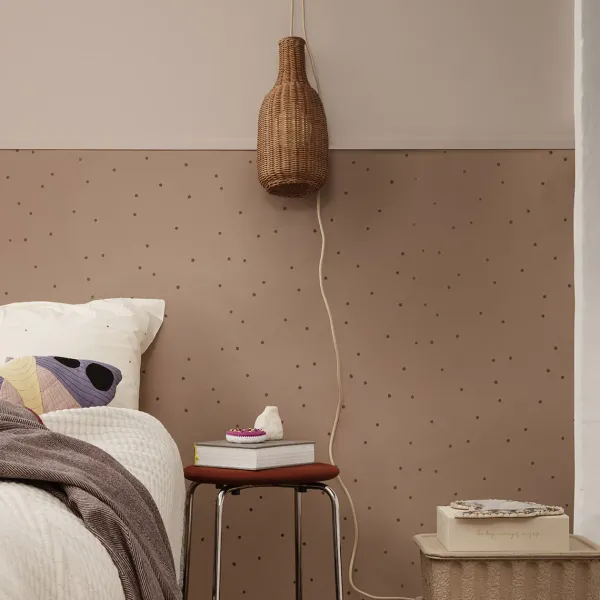 Abat-Jour Suspension Bouteille Rotin - Naturel-Ferm Living New