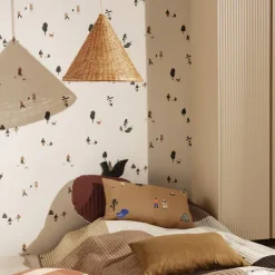 Abat-Jour Suspension Dou Rotin - O 45 Cm - Naturel-Ferm Living Hot