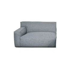 Accoudoir Gauche Clay - 1,5 Places - Polvere 90 Gris-FEST Amsterdam Hot