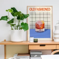 Affiche Cocktail - Elin Pk - Old Fashioned-PSTR Studio Sale