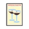Affiche Cocktail - Elin Pk - Espresso Martini-PSTR Studio Clearance