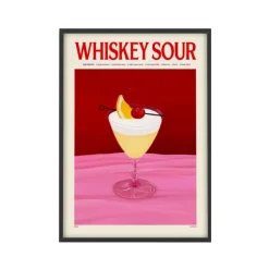 Affiche Cocktail - Elin Pk - Whiskey Sour-PSTR Studio Best