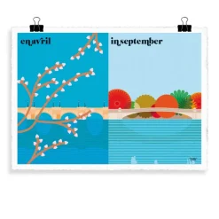 Affiche La Saison By Vahram Muratyan - 40 X 50 Cm-Image Republic New