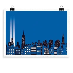Affiche La Skyline By Vahram Muratyan - 40 X 50 Cm-Image Republic New
