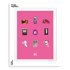 Affiche Le Duo Annees 90 - 30 X 40 Cm-Image Republic Hot