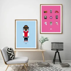 Affiche Le Duo Annees 90 - 30 X 40 Cm-Image Republic Hot