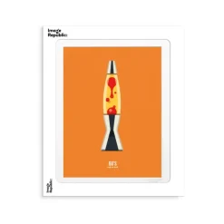 Affiche Le Duo Bubble 1 Orange - 30 X 40 Cm-Image Republic Outlet
