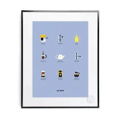 Affiche Le Duo Cafe - 40 X 50 Cm-Image Republic Sale