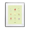 Affiche Le Duo Cocktails - 40 X 50 Cm-Image Republic