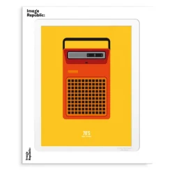 Affiche Le Duo 70'S Tape Recorder - 30 X 40 Cm-Image Republic Hot