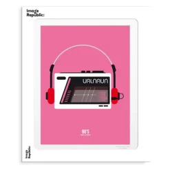 Affiche Le Duo 80'S Walkman - 40 X 50 Cm-Image Republic Outlet
