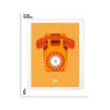 Affiche Le Duo Telephone 2 Orange - 30 X 40 Cm-Image Republic New