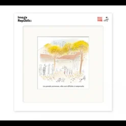 Affiche Le Petit Nicolas Grandes Personnes - 22 X 22 Cm-Image Republic