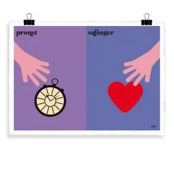 Affiche L'Ecrivain By Vahram Muratyan - 40 X 50 Cm-Image Republic Online