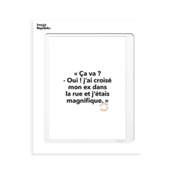 Affiche Loic Prigent 63 Ca Va ? Oui ! - 56 X 76 Cm-Image Republic Outlet