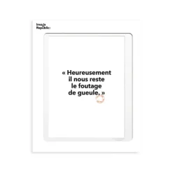 Affiche Loic Prigent 60 Heureusement - 56 X 76 Cm-Image Republic Discount