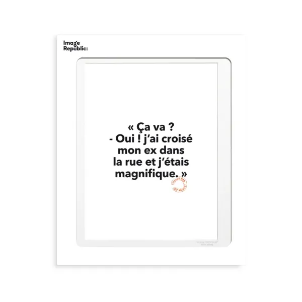 Affiche Loic Prigent Ca Va ? Oui ! - 30 X 40 Cm-Image Republic New