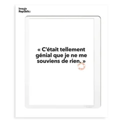 Affiche Loic Prigent C'Etait Tellement - 30 X 40 Cm-Image Republic Online