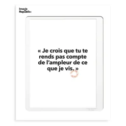 Affiche Loic Prigent Je Crois Que Tu - 30 X 40 Cm-Image Republic Discount