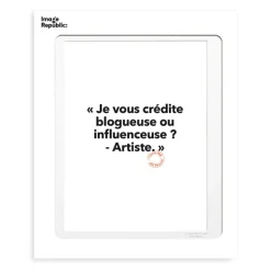 Affiche Loic Prigent Je Vous Credite - 30 X 40 Cm-Image Republic Best