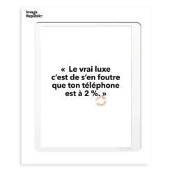 Affiche Loic Prigent Le Vrai Luxe - 56 X 76 Cm-Image Republic Outlet