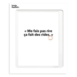Affiche Loic Prigent Me Fais Pas Rire - 30 X 40 Cm-Image Republic Outlet