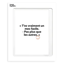 Affiche Loic Prigent T'Es Vraiment - 30 X 40 Cm-Image Republic New