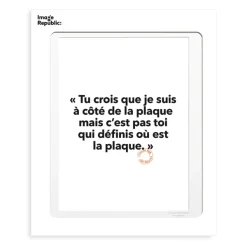 Affiche Loic Prigent Tu Crois Que - 30 X 40 Cm-Image Republic Clearance