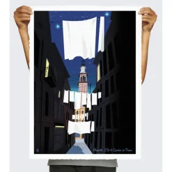 Affiche Monsieur Z Marseille - 40 X 50 Cm-Image Republic Outlet