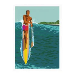Affiche Monsieur Z Paddle - 40 X 50 Cm-Image Republic New