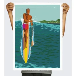 Affiche Monsieur Z Paddle - 40 X 50 Cm-Image Republic New
