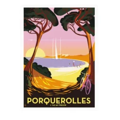 Affiche Monsieur Z Porquerolles - 40 X 50 Cm-Image Republic New