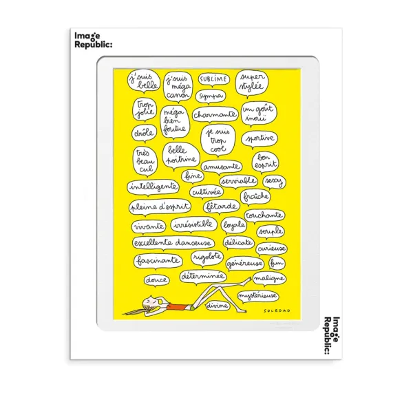 Affiche Soledad Bulles - 30 X 40 Cm-Image Republic Sale