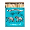 Allumettes Two Elephants On Blue-Archivist Gallery New