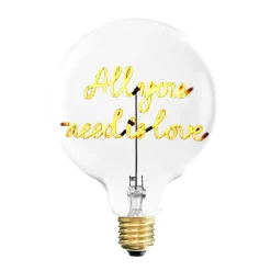 Ampoule All You Need Is Love E27 - Ambre-Elements Lighting Sale