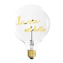 Ampoule La Vie Est Belle E27 - Ambre-Elements Lighting Discount