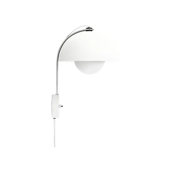 Applique Murale Flowerpot Vp8 H 35,5Cm - Blanc Mat-And Tradition Hot