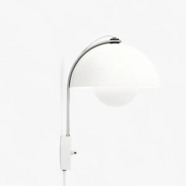 Applique Murale Flowerpot Vp8 H 35,5Cm - Blanc Mat-And Tradition Hot