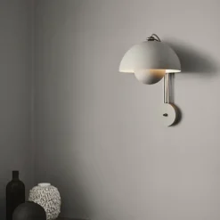 Applique Murale Flowerpot Vp8 H 35,5Cm - Blanc Mat-And Tradition Hot