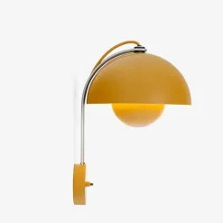 Applique Murale Flowerpot Vp8 H 35,5Cm - Moutarde-And Tradition New