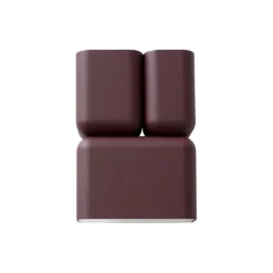 Applique Murale Tabata Ln10 H 21Cm - Bourgogne Fonce-And Tradition Online