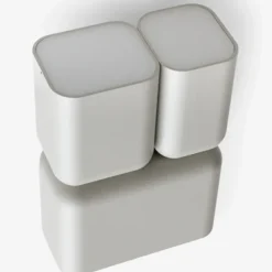 Applique Murale Tabata Ln10 H 21Cm - Gris Soie-And Tradition Clearance