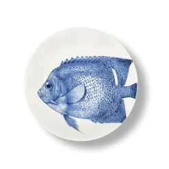 Assiette Creuse Poisson En Porcelaine - O 20 Cm-Sélectionné par Fleux Best