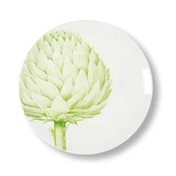 Assiette Plate Artichaut En Porcelaine - O 27 Cm-Sélectionné par Fleux Best