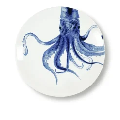 Assiette Plate Calamar En Porcelaine - O 27 Cm-Sélectionné par Fleux Clearance