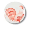 Assiette Plate Coq En Porcelaine - O 27 Cm-Sélectionné par Fleux Outlet